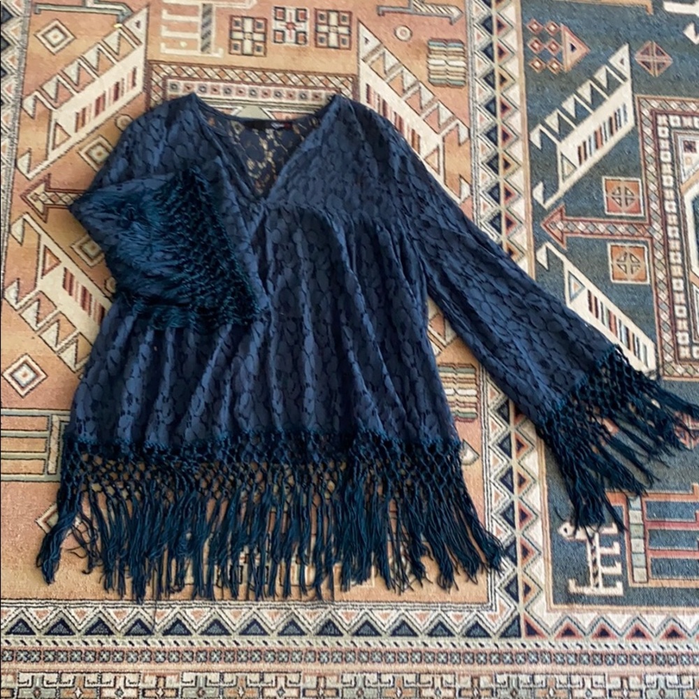 Eyelet Tunic // Eyelet Cover Up 💙